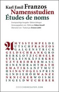 Cover: Namensstudien / &Eacute;tudes de noms - hohesufer.com