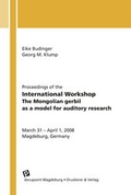 Cover: Proceedings of the International Workshop - docupoint