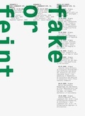 Cover: fake or feint - Argobooks