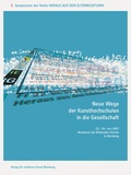 Cover: Neue Wege der Kunsthochschulen in die Gesellschaft - Verlag f. mod. Kunst