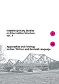 Cover: Approaches and findings in oral, written and gestural language - Universit&auml;tsverlag Potsdam