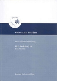Enlarge image Cover: Fachdidaktik - Universitätsverlag Potsdam