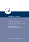 Cover: Die Menschenrechte: unteilbar und gleichgewichtig? - Universit&auml;tsverlag Potsdam
