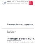 Cover: Survey on service composition - Universit&auml;tsverlag Potsdam