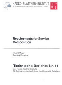 Enlarge image Cover: Requirements for service composition - Universitätsverlag Potsdam