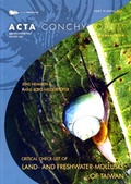 Cover: Critical Check-List of the Land- and Freshwater Mollusks of Taiwan (Republic of China) /Kritische Liste der Land- und S&uuml;&szlig;wasser-Mollusken Taiwans (Republic of China) - ConchBooks