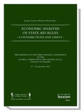 Cover: Economic Analysis of State Aid Rules -Contributions and Limits- - Lexxion Verlagsgesellschaft