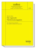 Bild: Der regionale Flächennutzungsplan - Lexxion Verlagsgesellschaft