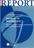 Cover: Impulse f&uuml;r das Biowaffenregime - PRIF - Leibniz-Institut f&uuml;r Friedens- und Konfliktforschung