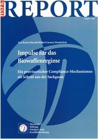 Enlarge image Cover: Impulse für das Biowaffenregime - PRIF - Leibniz-Institut für Friedens- und Konfliktforschung