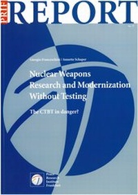 Enlarge image Cover: Nuclear Weapons Research and Modernization Without Nuclear Testing - PRIF - Leibniz-Institut für Friedens- und Konfliktforschung