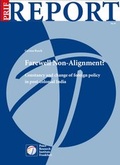 Cover: Farewell Non-Alignment? - PRIF - Leibniz-Institut f&uuml;r Friedens- und Konfliktforschung
