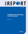 Cover: Verifikation der Abr&uuml;stung von Kernmaterial - PRIF - Leibniz-Institut f&uuml;r Friedens- und Konfliktforschung