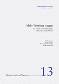 Cover: Mehr F&uuml;hrung wagen - Herbert-Quandt-Stiftung