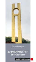 Cover: Zu dramatischen Ereignissen - Heinen, Wiljo