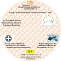 Cover: 1st European Young Researchers Award in Transport Sciences - Deutsche Verkehrswiss. Gesellsch.