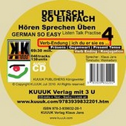 Abbildung von: Deutsch So Einfach - Hören Sprechen Üben 4 - German So Easy - Talk Listen Practise 4 - KUUUK