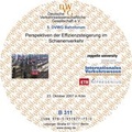 Cover: Perspektiven der Effizienzsteigerung im Schienenverkehr - Deutsche Verkehrswiss. Gesellsch.