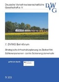 Cover: Strategische Infrastrukturplanung im Zielkonflikt: Schienenpersonen- contra Schieneng&uuml;terverkehr - Deutsche Verkehrswiss. Gesellsch.