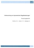 Cover: Untersuchung von dynamischen Regalbelastungen - Lehrstuhl f&uuml;r F&ouml;rdertechnik Materialflu&szlig; Logistik (fml) TU M&uuml;nchen