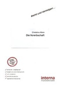 Cover: Die Vorerbschaft - Verlag interna