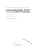 Cover: Informations- und Berichtspflichten der deutschen b&ouml;rsennotierten Automobilkonzerne im Hinblick auf die durch den globalen Klimawandel und eine weitere &Ouml;lpreissteigerung hervorgerufenen Risiken - Germanwatch Nord-S&uuml;d Initiative e.V.