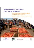 Cover: Verheerende Fluten-politisch gemacht - Germanwatch Nord-S&uuml;d Initiative e.V.