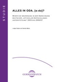 Cover: Alles in ODA, [o:da]? - Germanwatch Nord-S&uuml;d Initiative e.V.