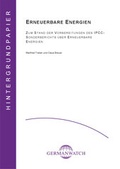 Cover: Erneuerbare Energien - Germanwatch Nord-S&uuml;d Initiative e.V.