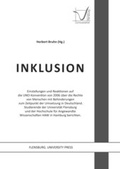 Cover: Inklusion - Flensburg University Press