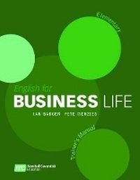 Abbildung von: English for Business Life Elementary: Teacher's Manual - Marshall Cavendish