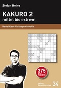 Cover: Kakuro 2 mittel bis extrem - verlag presse service