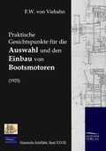 Cover: Praktische Gesichtspunkte f&uuml;r die Auswahl und den Einbau von Bootsmotoren - Salzwasser Verlag