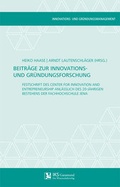 Cover: Beitr&auml;ge zur Innovations- und Gr&uuml;ndungsforschung - Garamond ein Imprint von Heinz-Herbert Reimer - Format Verlagsgruppe