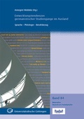 Cover: Entwicklungstendenzen germanistischer Studieng&auml;nge im Ausland - Universit&auml;tsverlag G&ouml;ttingen