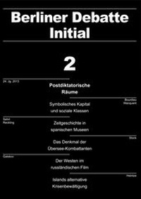 Abbildung von: Postdiktatorische Räume - WeltTrends