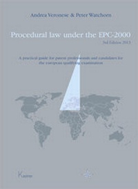 Abbildung von: Procedural law under the EPC-2000 3rd Edition 2013 - Kastner