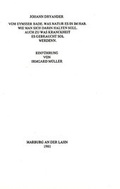 Cover: Vom Eymsser Bade - Basilisken-Presse im Verlag Natur & Text