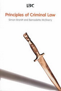 Enlarge image Cover: Principles of Criminal Law - Law Book Co of Australasia