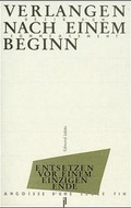 Cover: Verlangen nach einem Beginn /D&eacute;sir d'un commencement - Legueil, J