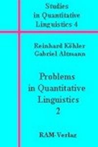 Abbildung von: Problems in Quantitative Linguistics 2 - RAM-Verlag
