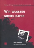 Cover: Wir wussten nichts davon - Museumsverein f. d. Grafschaften Hoya, Diepholz u. W&ouml;lpe