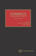 Cover: Fleming's The Law of Torts - Law Book Co of Australasia
