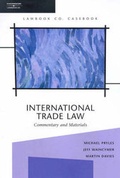Cover: International Trade Law: Commentary and Materials, - Law Book Co of Australasia