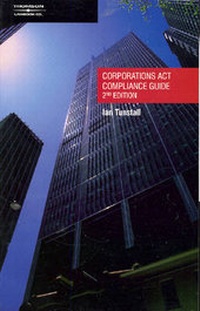 Abbildung von: Corporations Act Compliance Guide - Law Book Co of Australasia