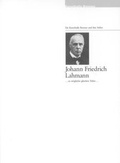 Cover: Die Kunsthalle und ihre Stifter: Johann Friedrich Lahmann - Kunstverein Bremen