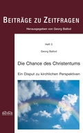 Cover: Die Chance des Christentums - Berg-Verlag Mannheim