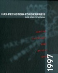 Cover: Max-Pechstein-F&ouml;rderpreis der Stadt Zwickau 1997 - Stadt Zwickau
