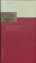 Cover: Buch der Erinnerung - J&uuml;disches Museum Franken