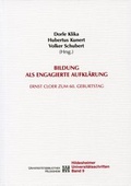 Cover: Bildung als engagierte Aufkl&auml;rung - Universit&auml;tsverlag Hildesheim